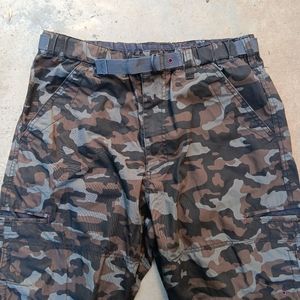 Japanese designer Raton laveur vintage camo cargos